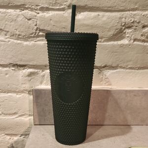 Starbucks Forest Green Studded Tumbler